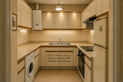 22D Carrowby Terrace interior - kitchen